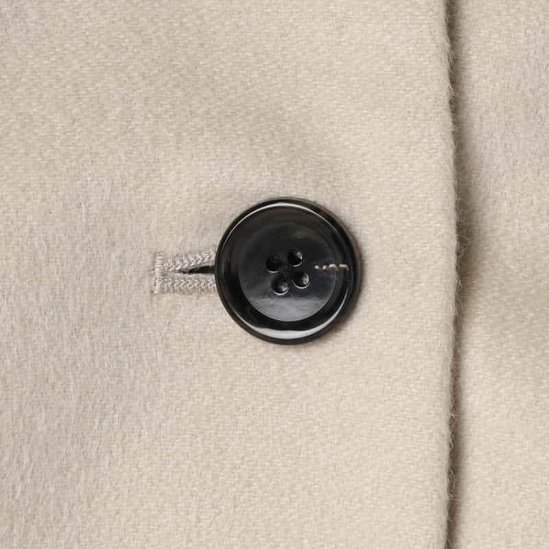 BARNEYS NEW YORK カシミヤ素材 ベルテッドダブルコート BEIGE