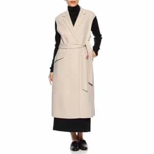 ベルテッド ロングジレコート