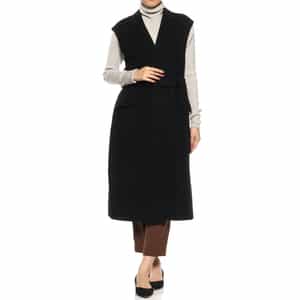 ベルテッド ロングジレコート