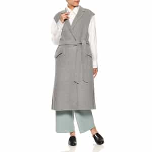 ベルテッド ロングジレコート