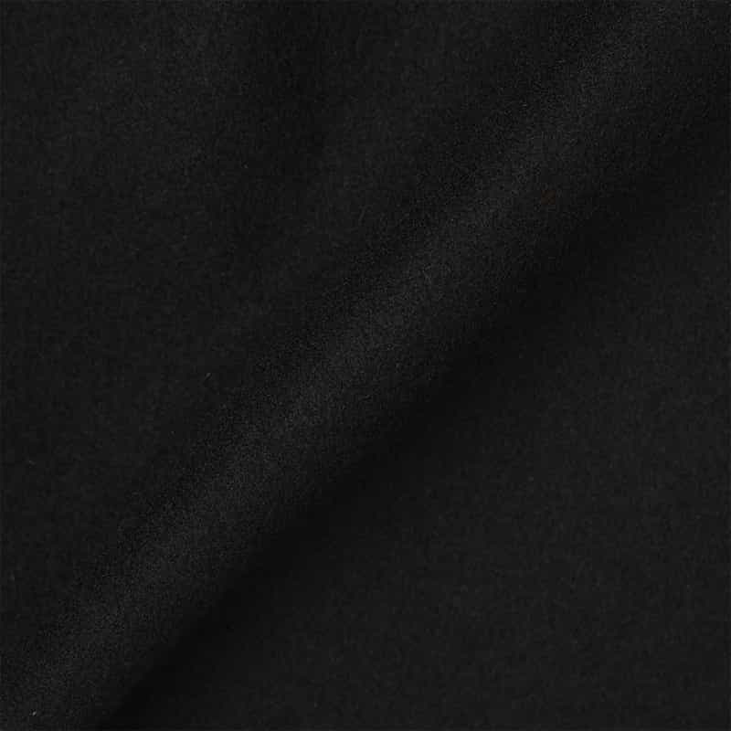 BARNEYS NEW YORK ウールメルトン ラグラン ピーコート BLACK