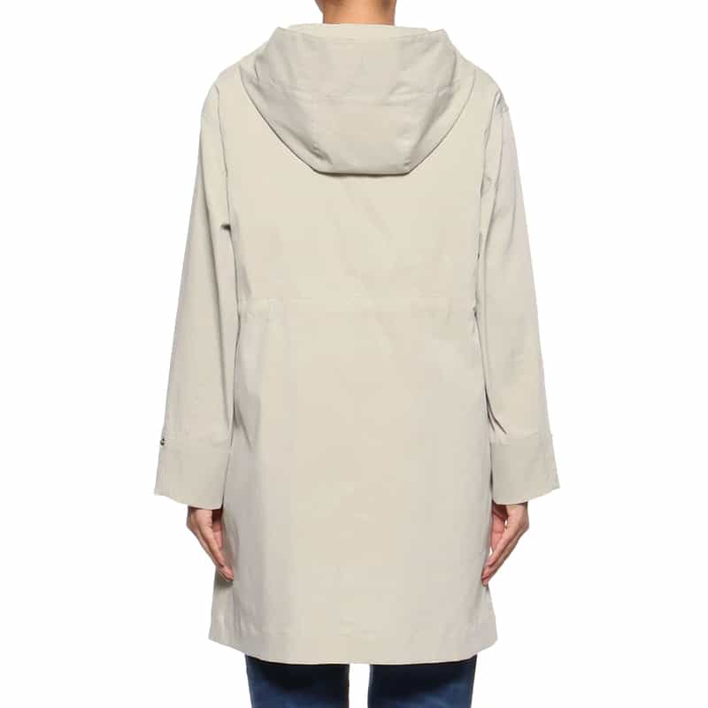 BARNEYS NEW YORK ライナー付き フーデッドミドルコート BEIGE