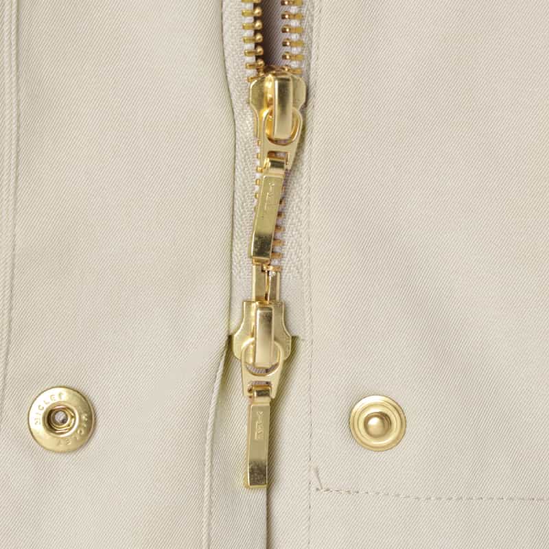 BARNEYS NEW YORK ライナー付き フーデッドミドルコート BEIGE