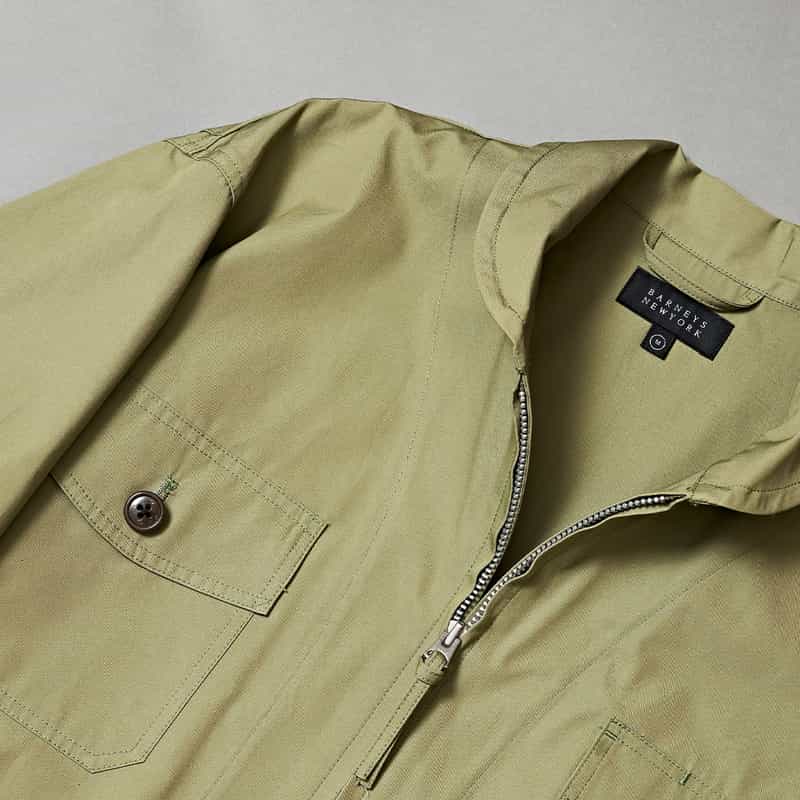 BARNEYS NEW YORK BARNEYS NEW YORK designed by TOMOHIRO KONNO フライトジャケット KHAKI