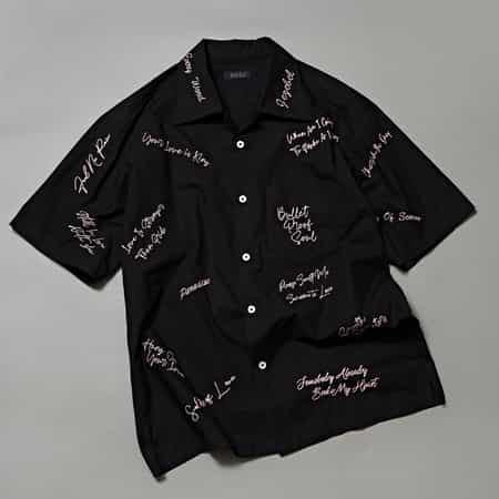 ヘラルボニー　シャツ　夜景　定価5万年 異彩を放つセットアップとTシャツ。ヘラルボニーとメゾン