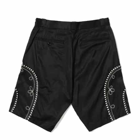 【25SS NEW】ERMANNO SCERVINO/ 手刺繍 デニムショートパンツ ERMANNO SCERVINO(エルマノシェルビーノ ) ショートパンツ
