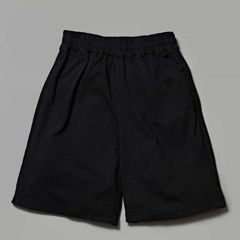 BARNEYS NEW YORK BARNEYS NEW YORK designed by TOMOHIRO KONNO スウェットショートパンツ BLACK