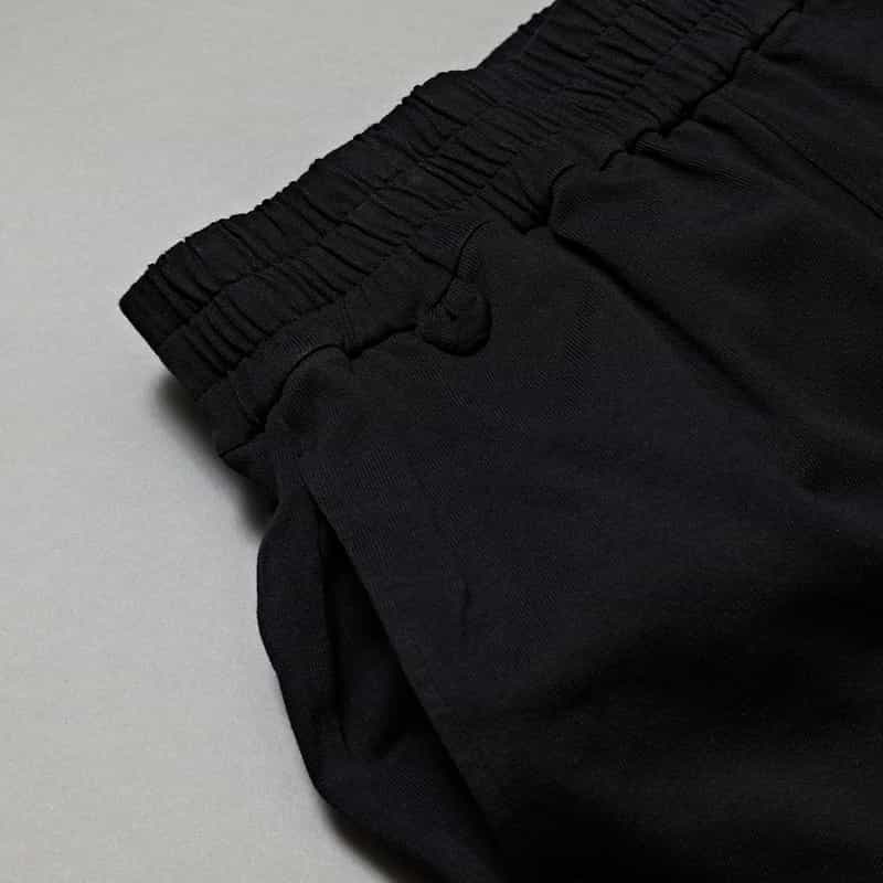 BARNEYS NEW YORK BARNEYS NEW YORK designed by TOMOHIRO KONNO スウェットショートパンツ BLACK