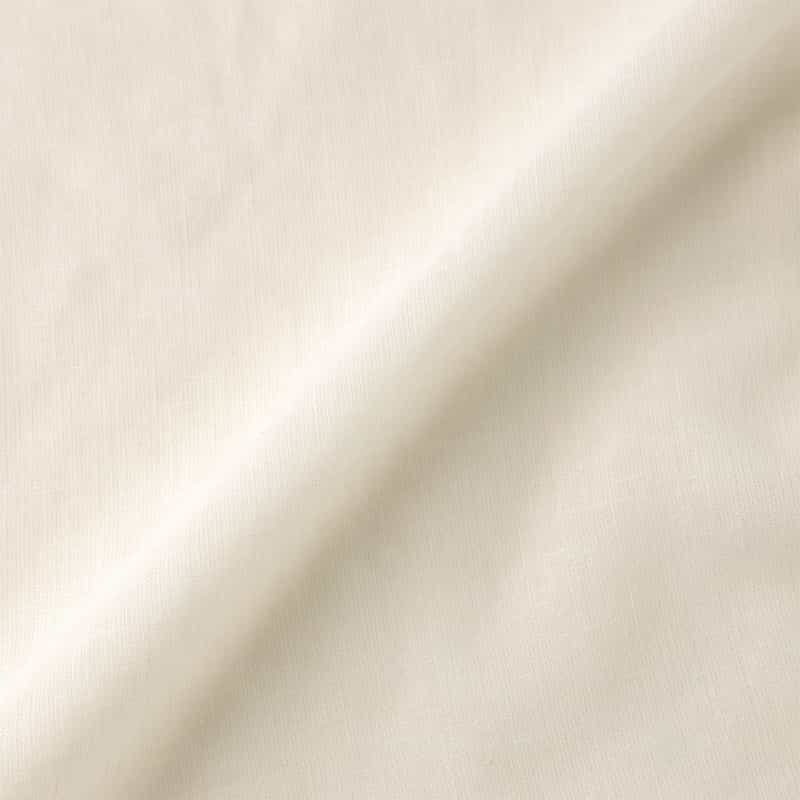 BARNEYS NEW YORK ウォッシャブル リネンシャツ WHITE