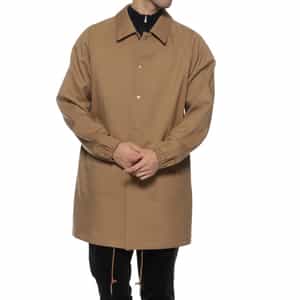 ダウンファブリック ステンカラーコート