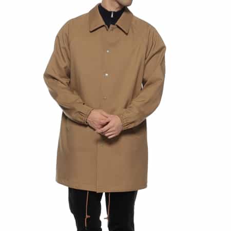 ダウンファブリック ステンカラーコート