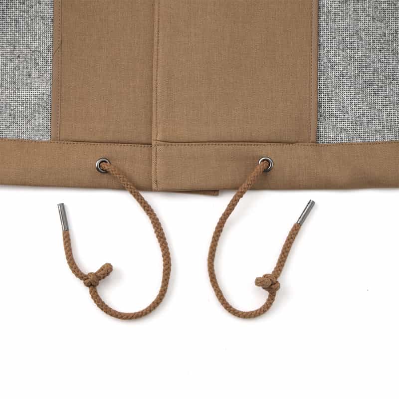 BARNEYS NEW YORK ダウンファブリック ステンカラーコート CAMEL