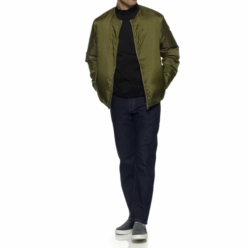 BARNEYS NEW YORK ショート ダウンコート KHAKI
