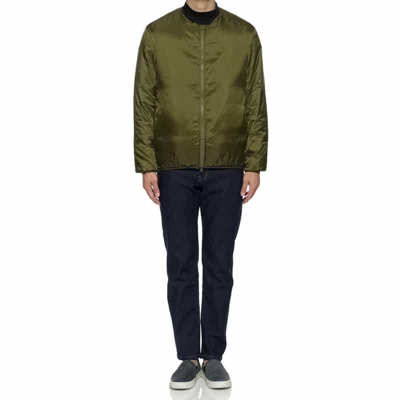 BARNEYS NEW YORK ショート ダウンコート KHAKI