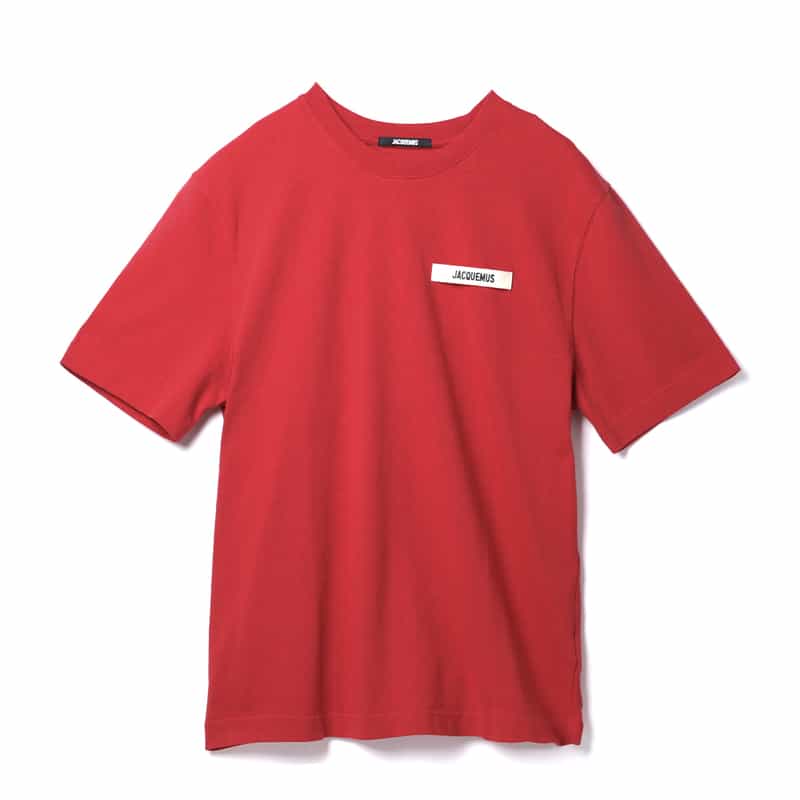 JACQUEMUS JACQUEMUS＜ジャックムス＞ ロゴ入りTシャツ RED