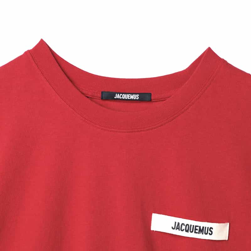 JACQUEMUS JACQUEMUS<ジャックムス> ロゴ入りTシャツ RED