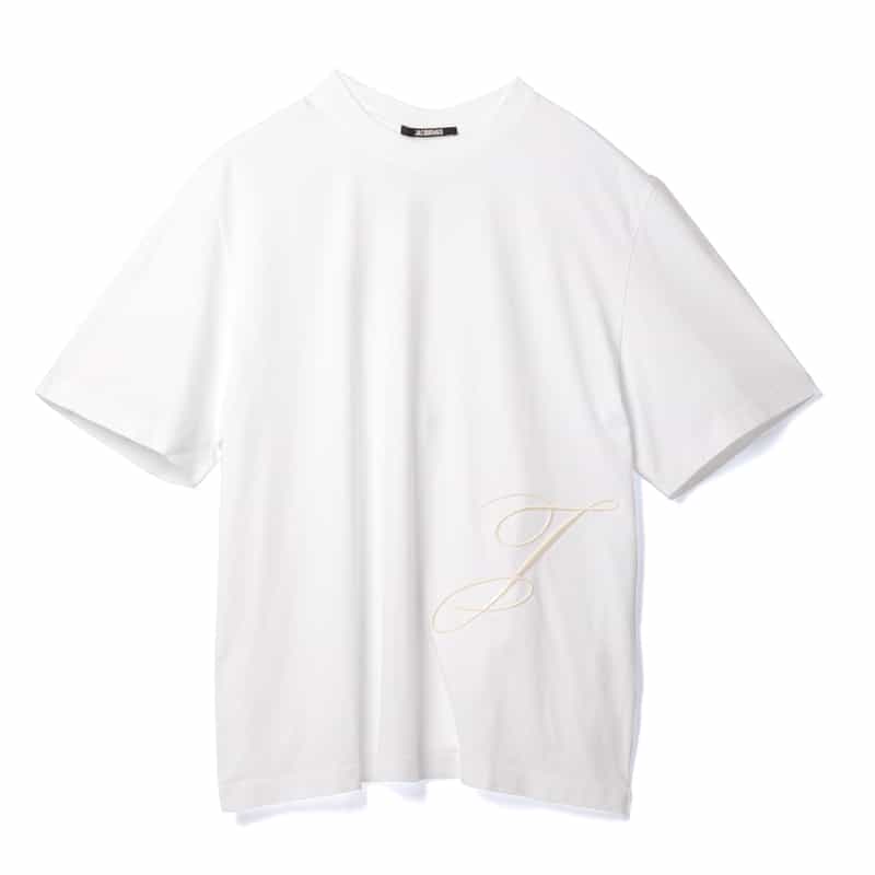 JACQUEMUS JACQUEMUS＜ジャックムス＞ ロゴ刺繍入りTシャツ WHITE