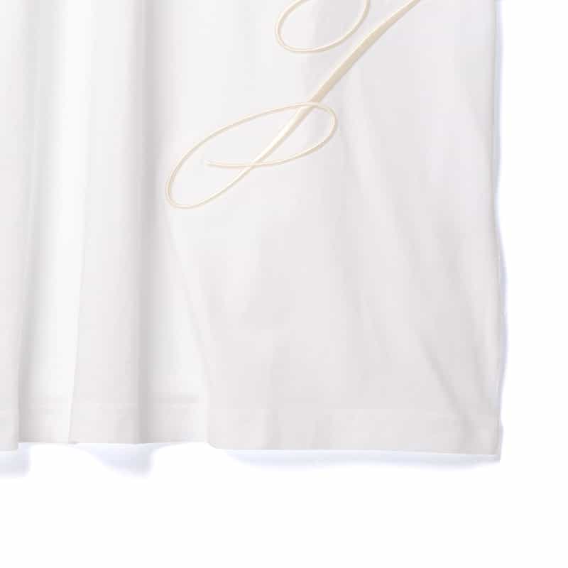 JACQUEMUS JACQUEMUS<ジャックムス> ロゴ刺繍入りTシャツ WHITE