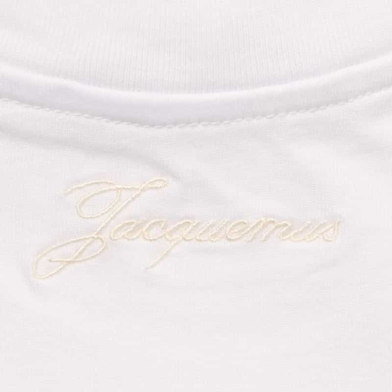JACQUEMUS JACQUEMUS<ジャックムス> ロゴ刺繍入りTシャツ WHITE