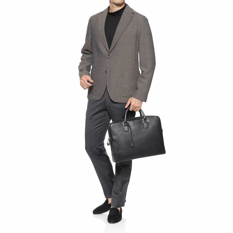 BIAGINI BIAGINI＜ビアジーニ＞ ブリーフケース GRAY