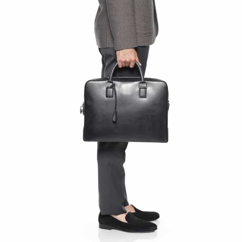 BIAGINI BIAGINI＜ビアジーニ＞ ブリーフケース GRAY