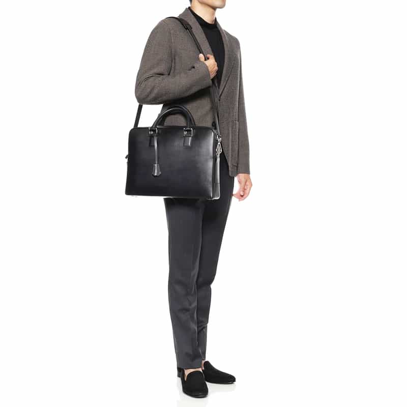 BIAGINI BIAGINI＜ビアジーニ＞ ブリーフケース GRAY