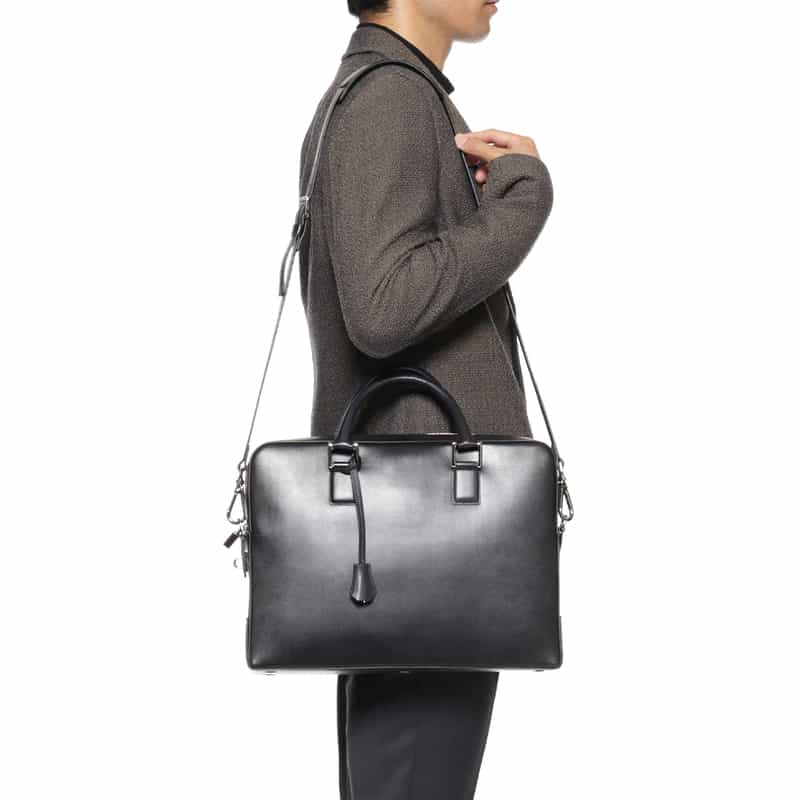 BIAGINI BIAGINI＜ビアジーニ＞ ブリーフケース GRAY