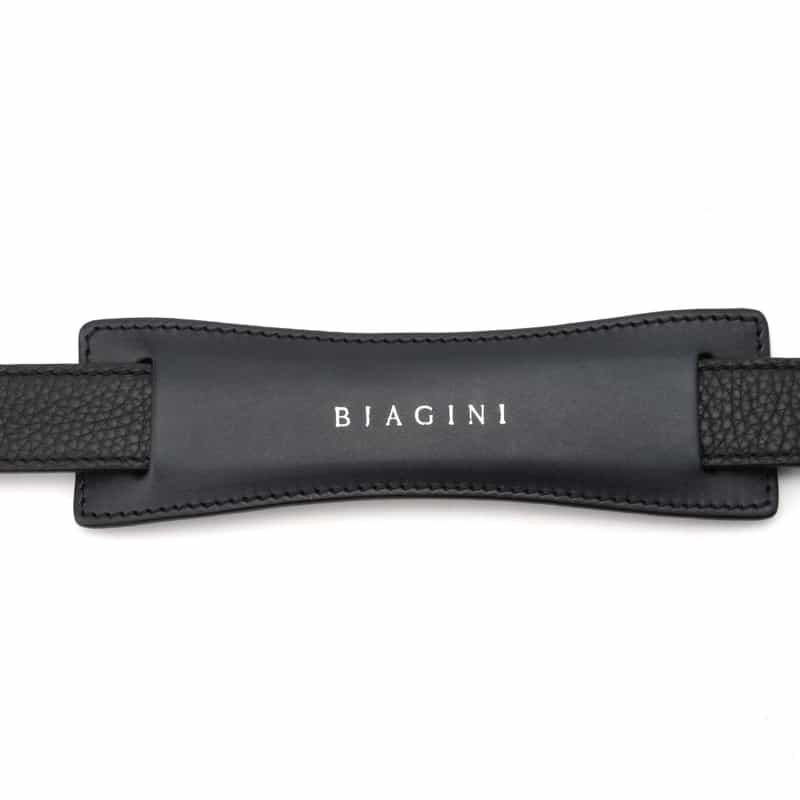 BIAGINI BIAGINI＜ビアジーニ＞ ショルダーストラップ付トートバッグ BLACK
