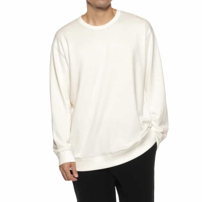 GIM GIM＜ジム＞ バーニーズ　ニューヨーク限定スウェットプルオーバー WHITE