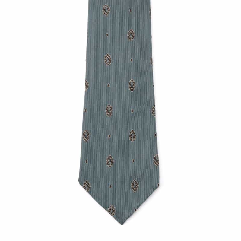 ATTO VANNUCCI FIRENZE ATTO VANNUCCI ＜アット ヴァンヌッチ＞ セッテピエゲ フラワー柄タイ BLUE