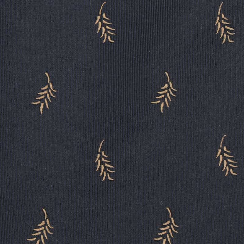 ATTO VANNUCCI FIRENZE ATTO VANNUCCI ＜アット ヴァンヌッチ＞ セッテピエゲ リーフ柄タイ NAVY