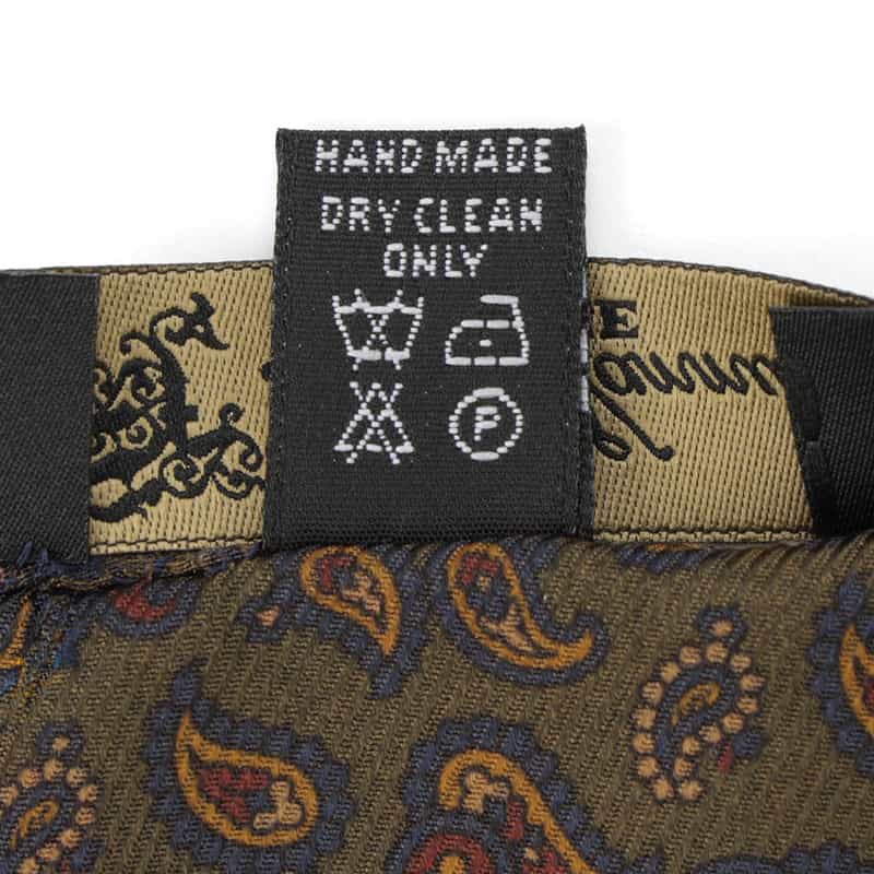 ATTO VANNUCCI FIRENZE ATTO VANNUCCI ＜アット ヴァンヌッチ＞ ペイズリー柄ポケットチーフ GREEN