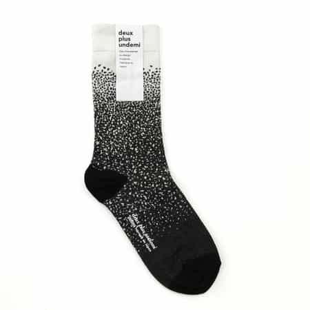 DEUXPLUSUNDEMI＜ドゥプリュスアンドゥミ＞ ドット柄ソックス