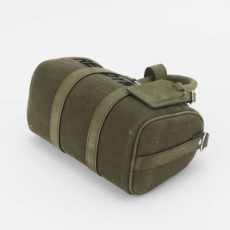 READYMADE READY MADE＜レディメイド＞ ロゴ入りハンドバッグ KHAKI