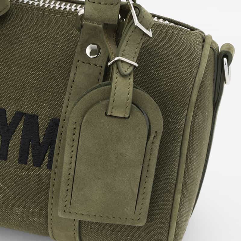 READYMADE READY MADE＜レディメイド＞ ロゴ入りハンドバッグ KHAKI