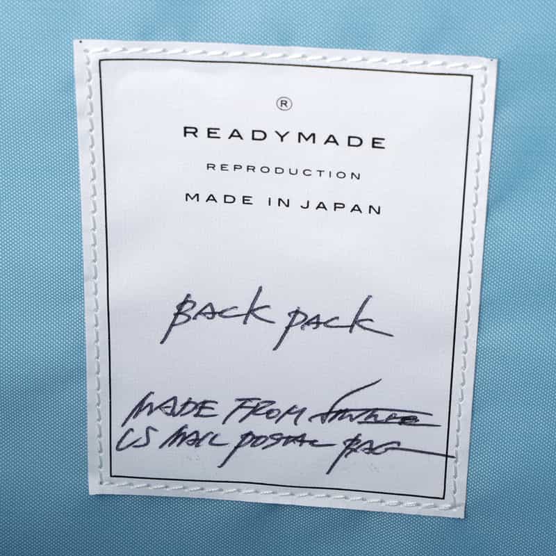 READYMADE READY MADE＜レディメイド＞ ショルダーベルト付バックパック WHITE