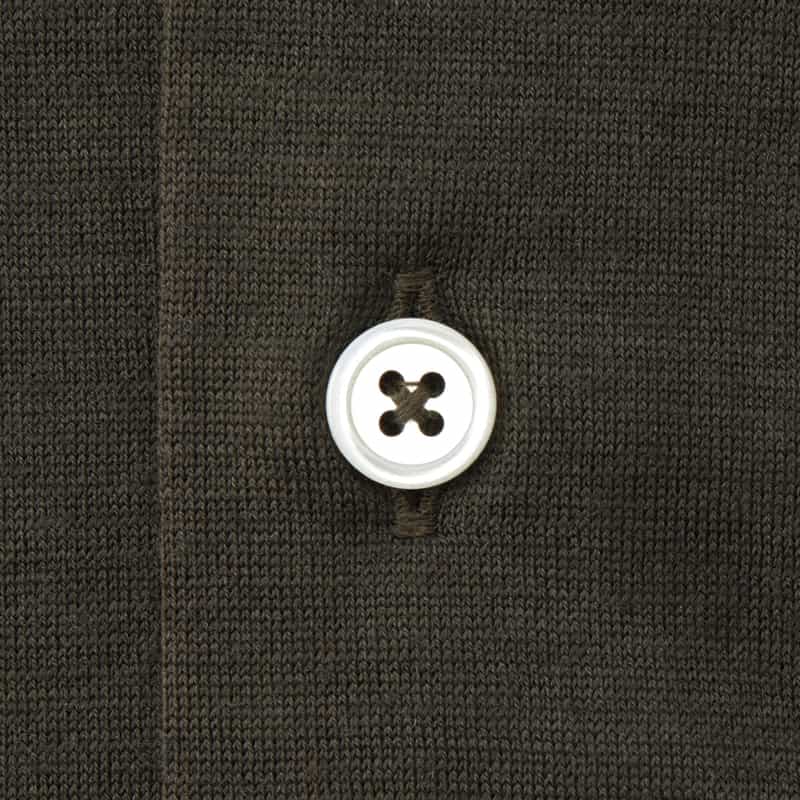 BARNEYS NEW YORK ウールカジュアルシャツ KHAKI