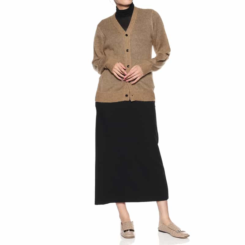 HYKE HYKE＜ハイク＞ ニットカーディガン CAMEL