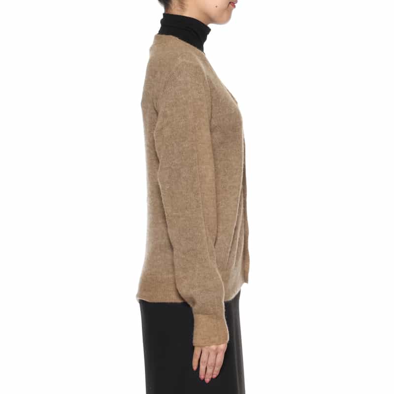 HYKE HYKE＜ハイク＞ ニットカーディガン CAMEL