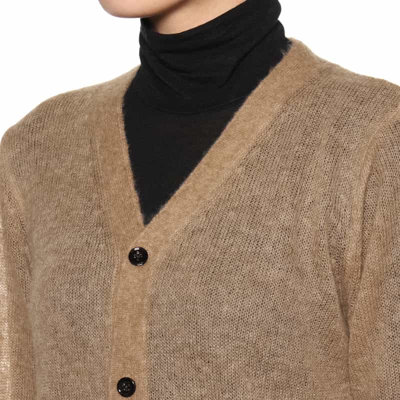 HYKE HYKE＜ハイク＞ ニットカーディガン CAMEL