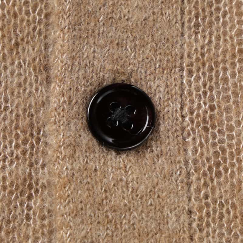 HYKE HYKE＜ハイク＞ ニットカーディガン CAMEL