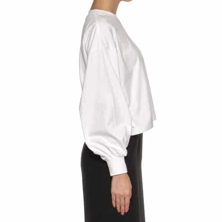 ＜HYKE＞クロップド Tシャツ HYKE＜ハイク＞ クロップド丈クルーネックTシャツ（2245738