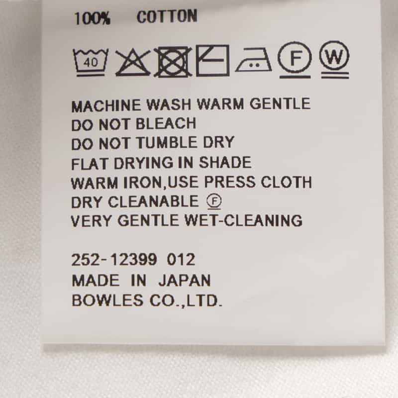 HYKE HYKE＜ハイク＞ クロップド丈クルーネックTシャツ WHITE