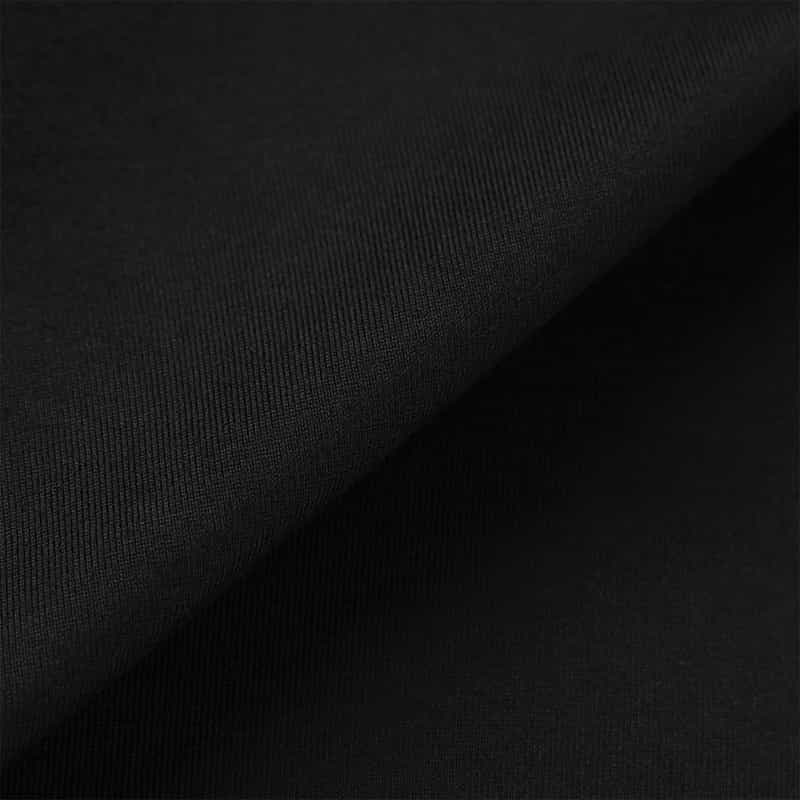 HYKE HYKE＜ハイク＞ クロップド丈クルーネックTシャツ BLACK