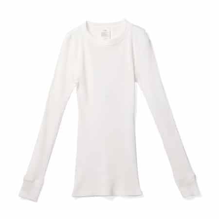 オーラリー　ハイゲージリブニットT AURALEE＜オーラリー＞ハイゲージ リブニットTシャツ（2238016