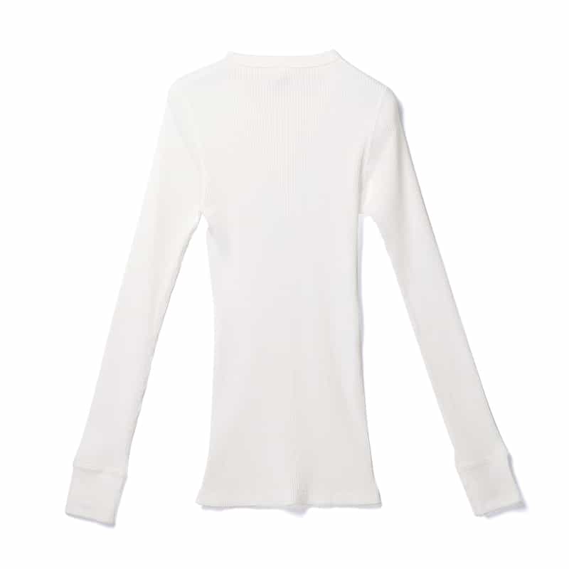 HYKE HYKE＜ハイク＞ ロングスリーブカットソー WHITE