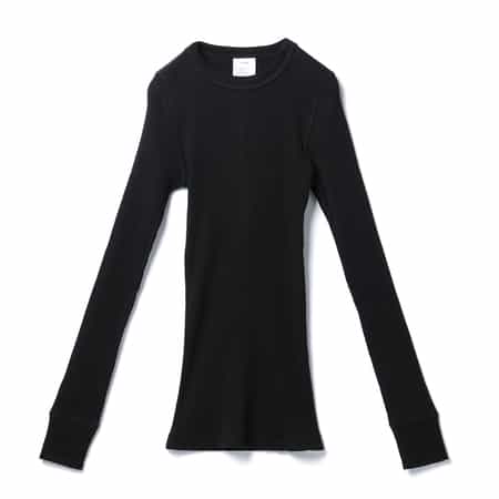 BARNEYS NEWYORK◆長袖ブラウス/FREE/コットン/WHT/2182174 プラチナフェイスコットンスロープネックカットソー（2217433