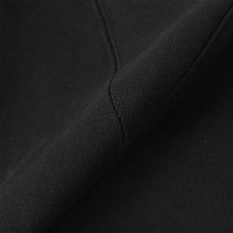 HYKE HYKE＜ハイク＞ クロップド丈スウェットプルオーバー BLACK