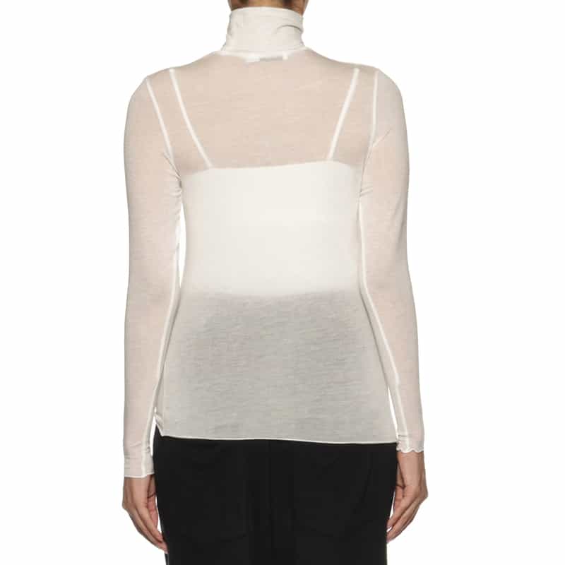 HYKE HYKE＜ハイク＞ タートルネックカットソー WHITE