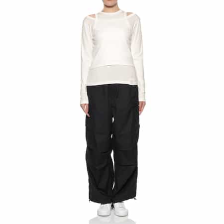 HYKE レイヤードロングスリーブカットソー HYKE レイヤードロングスリーブカットソー